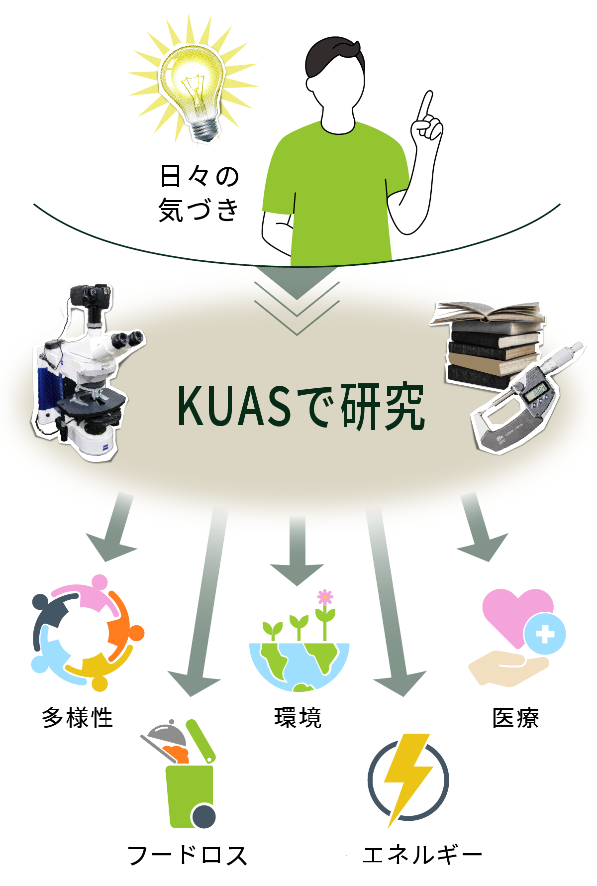 KUASで研究